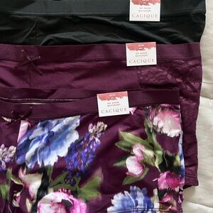 NWT Cacique No Show Boyshort Panties 18/20 NEW